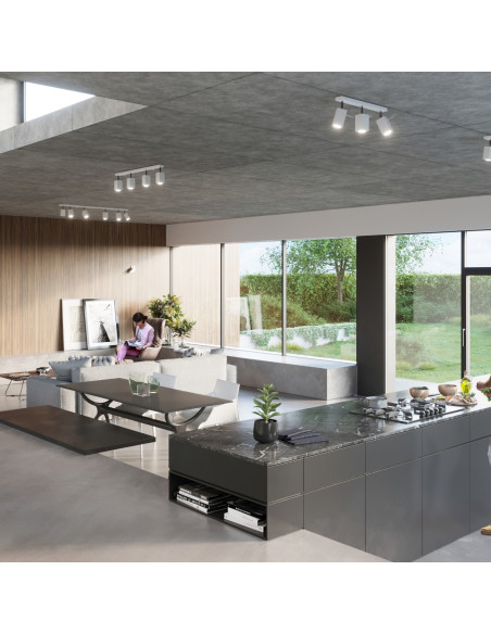 Plafon MERIDA 3 biały