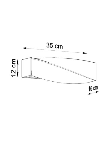 Kinkiet ceramiczny SIGMA MINI