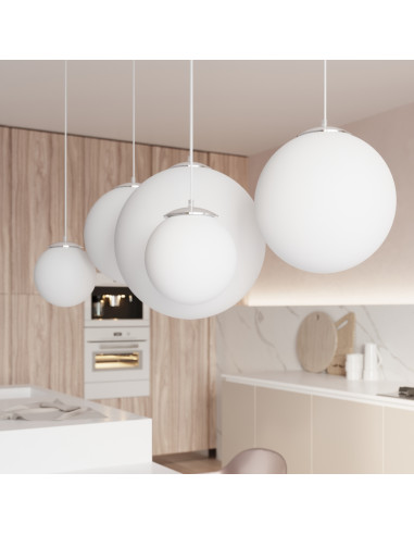 Lampa wisząca UGO 40 chrom
