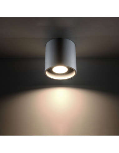 Plafon ORBIS 1 szary