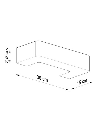 Kinkiet ceramiczny MAGNET