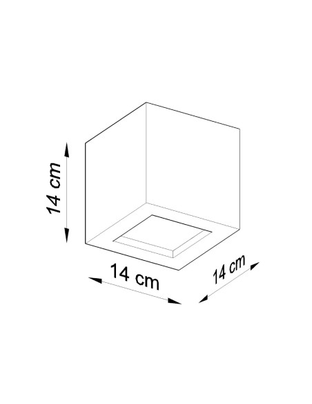 Kinkiet ceramiczny LEO