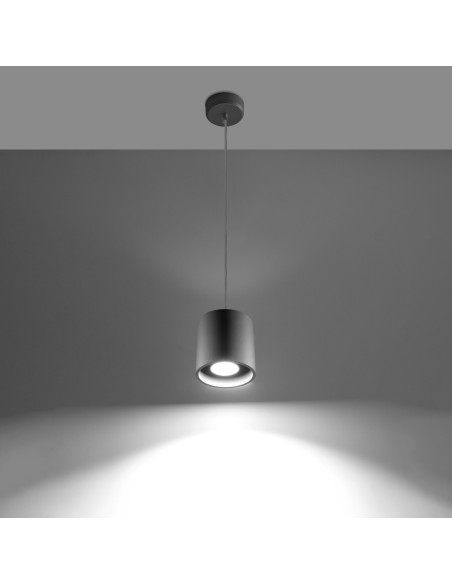Lampa wisząca ORBIS 1 szary