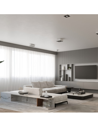 Plafon MONO 2 biały