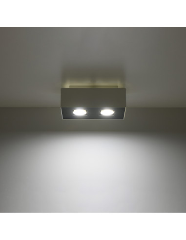 Plafon MONO 2 biały