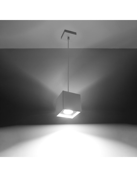 Lampa wisząca QUAD 1 biały