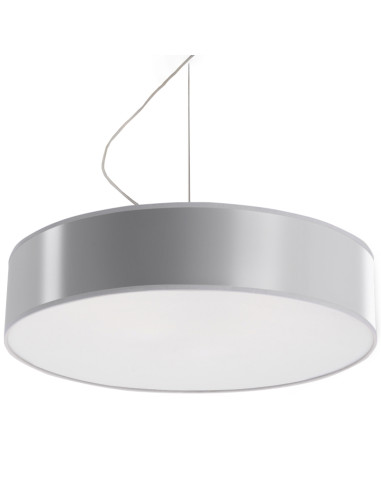 Lampa wisząca ARENA 45 szara