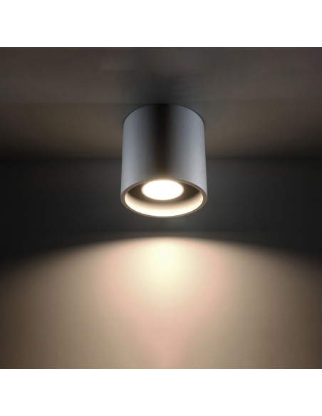 Plafon ORBIS 1 szary