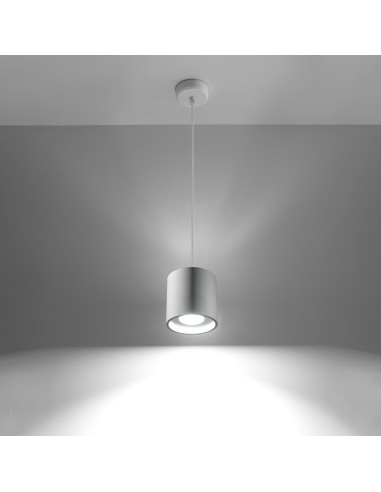 Lampa wisząca ORBIS 1 biały