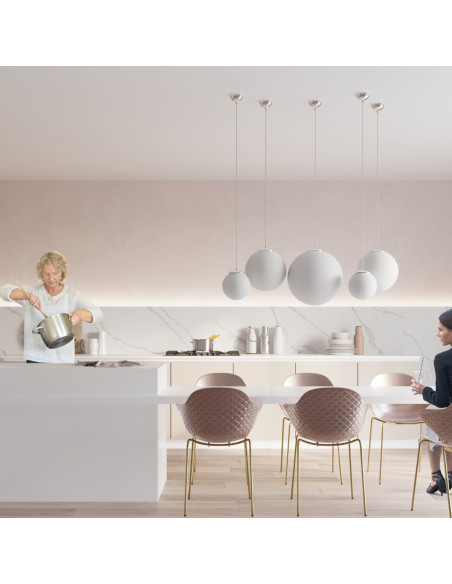 Lampa wisząca UGO 40 chrom