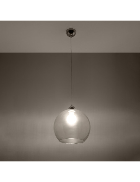 Lampa wisząca BALL transparentny