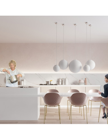 Lampa wisząca UGO 40 chrom