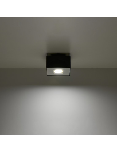 Plafon MONO 1 czarny