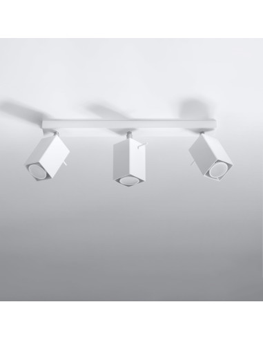 Plafon MERIDA 3 biały