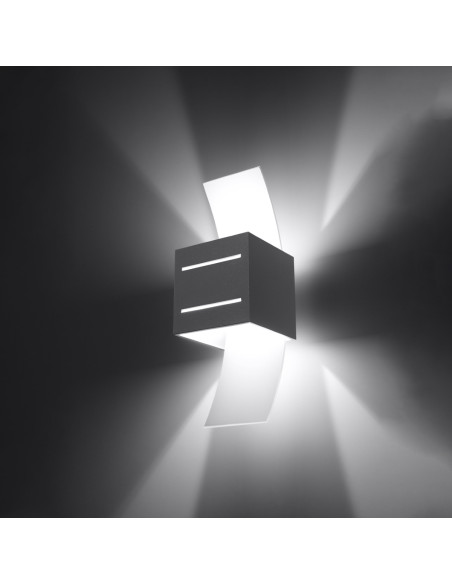 Kinkiet LORETO szary