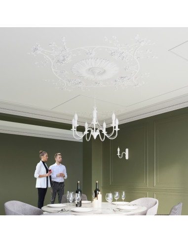 Żyrandol MINERWA 3 biały