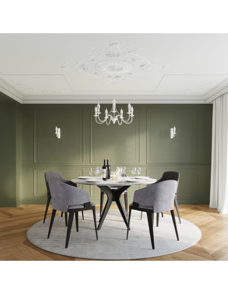 Żyrandol MINERWA 3 biały