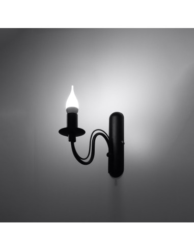 Kinkiet MINERWA czarny