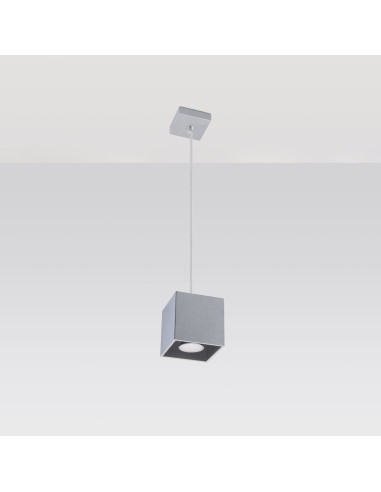 Lampa wisząca QUAD 1 szary