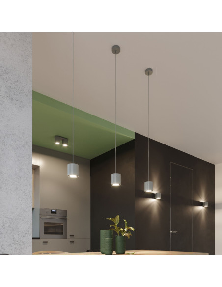 Plafon ORBIS 2 szary