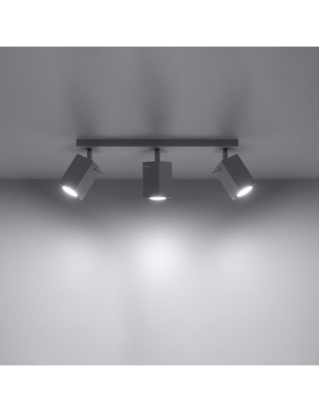 Plafon MERIDA 3 biały