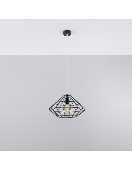 Lampa wisząca UMBERTO czarna
