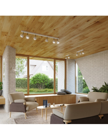 Plafon OCULARE 6L biały