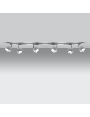 Plafon OCULARE 6L biały