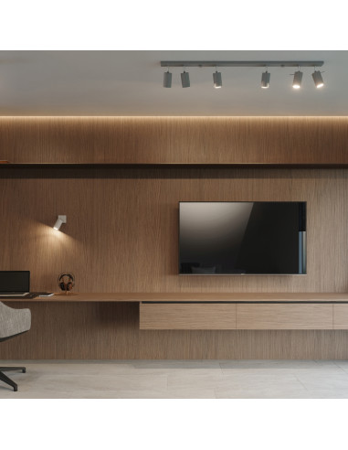 Plafon RING 6L szary
