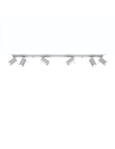 Plafon RING 6L szary