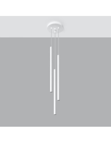 Lampa wisząca PASTELO 3P biała