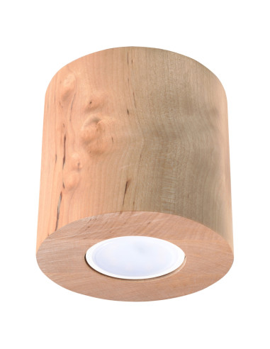 Plafon ORBIS naturalne drewno