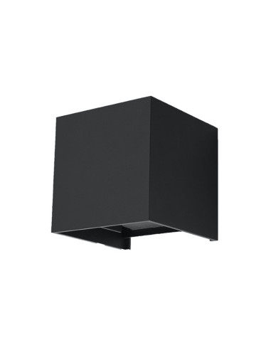Kinkiet LUCA czarny LED IP54