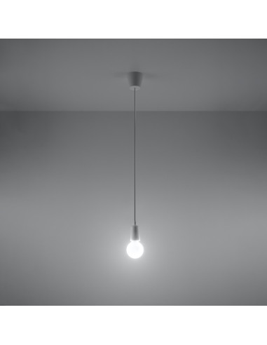 Lampa wisząca DIEGO 1 biała