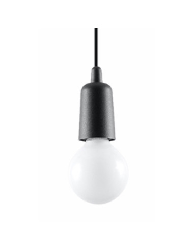 Lampa wisząca DIEGO 1 czarna