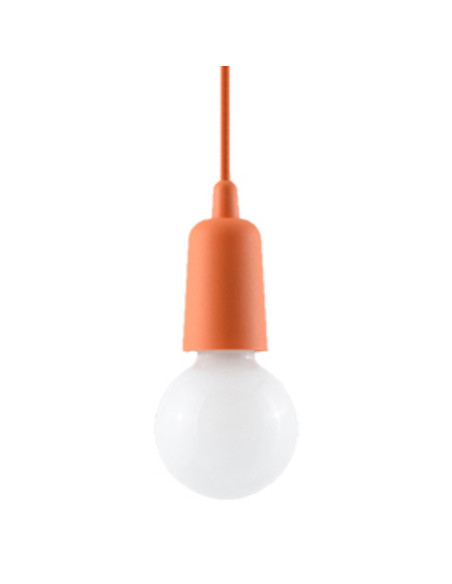 Lampa wisząca DIEGO 1 pomarańczowy