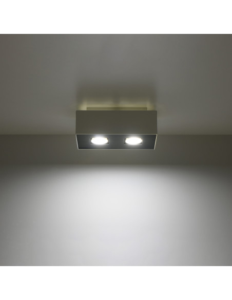 Plafon MONO 2 biały