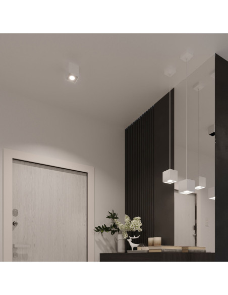 Lampa wisząca QUAD 1 biały