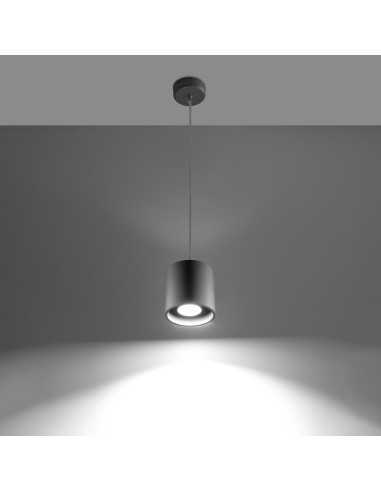 Lampa wisząca ORBIS 1 szary