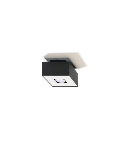 Plafon MONO 1 czarny