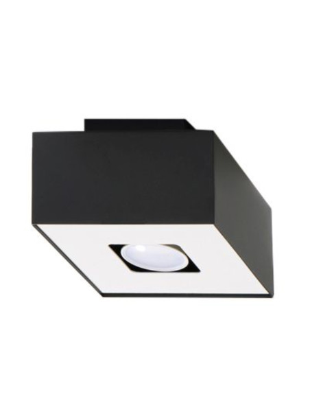 Plafon MONO 1 czarny