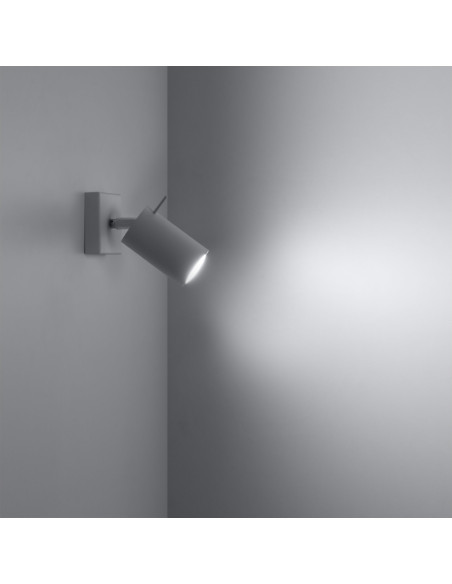 Kinkiet RING biały