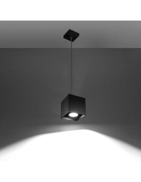 Lampa wisząca QUAD 1 czarny