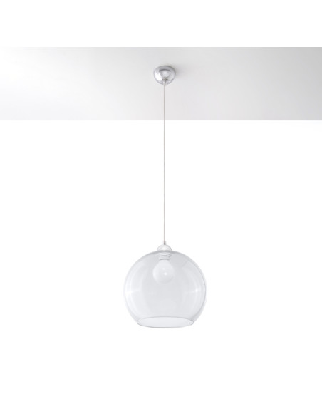 Lampa wisząca BALL transparentny