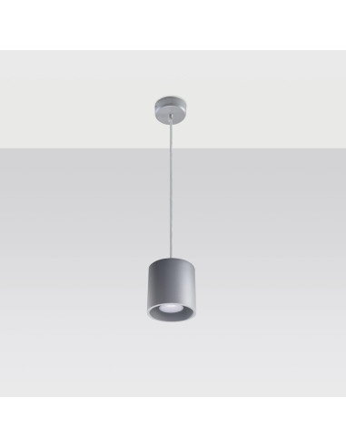 Lampa wisząca ORBIS 1 szary