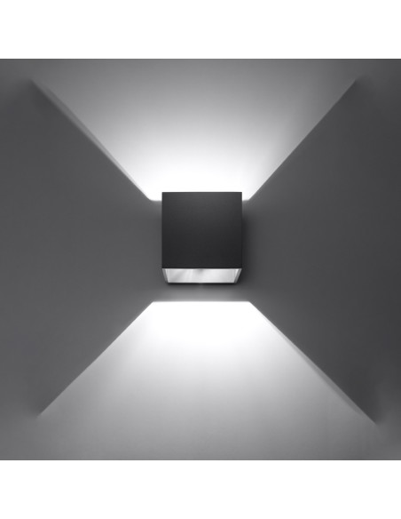 Kinkiet QUAD 1 czarny