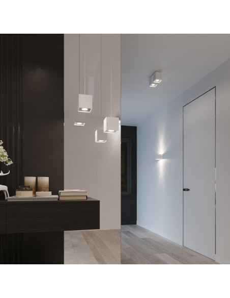 Lampa wisząca QUAD 1 biały