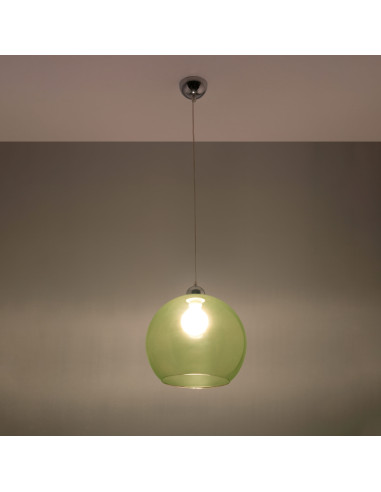 Lampa wisząca BALL zielona