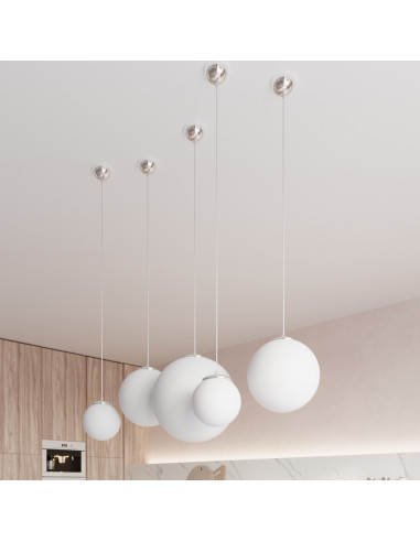 Lampa wisząca UGO 40 chrom