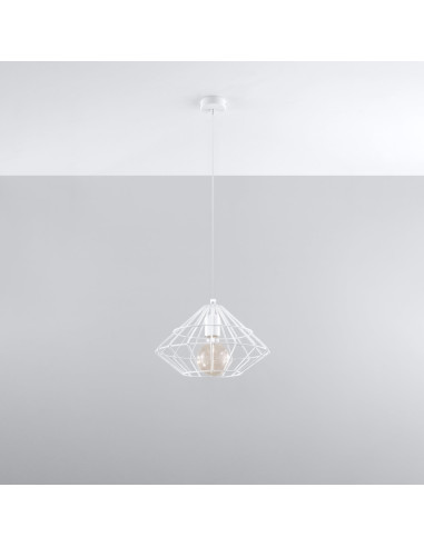 Lampa wisząca UMBERTO biała